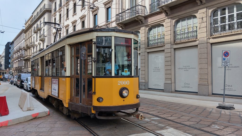 Milano. Tram 1500