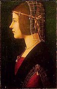 Milano, Pinacoteca Ambrosiana, Ambrogio De Predis
Portrait of Milanese Dame